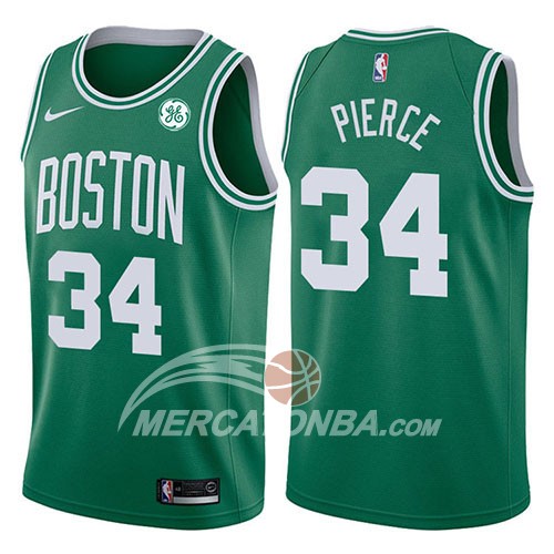 Maglia NBA Celtics Paul Pierce Icon 2017-18 Verde